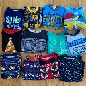 Huge bundle boys pajamas